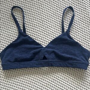 Women's Navy Sports Bra